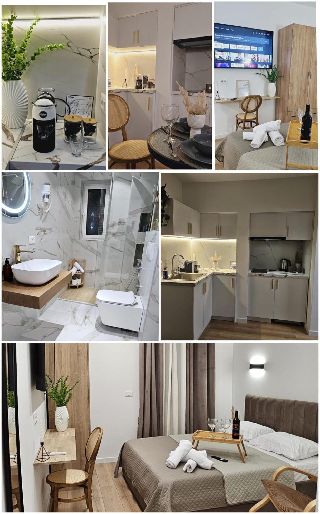 Bllok Scandi Apartments 1 Self-Check-In Tirana Zewnętrze zdjęcie